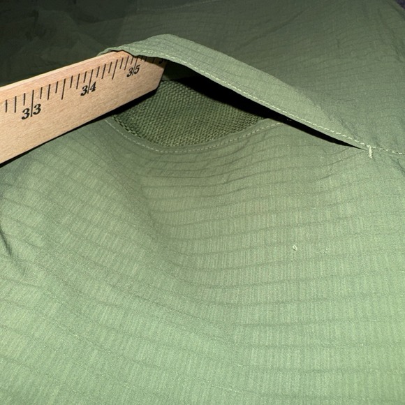 Columbia Womens Boundless Trek Button Up Vented Shirt Omni Shield Green Sz M NEW - Picture 9 of 11